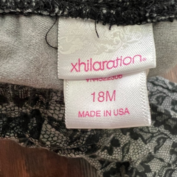 Set of 18 months leggings, floral and lace - Picture 4 of 4